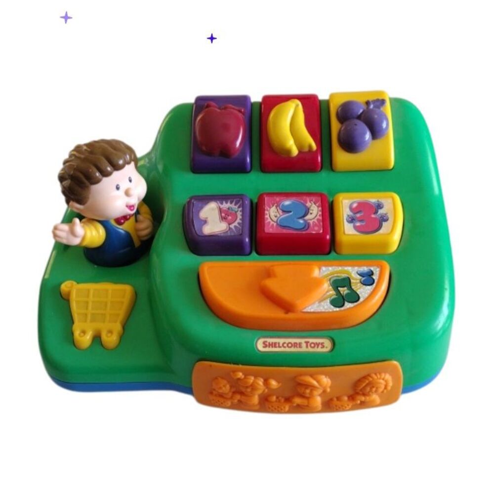 Wacky Sounds  Cash Register Shelcore Toys‎ Vintage Toddler And  Infant Toy 2003
